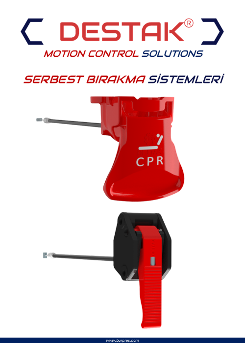 DESTAK SERBEST BIRAKMA SİSTEMLERİ KATALOĞU